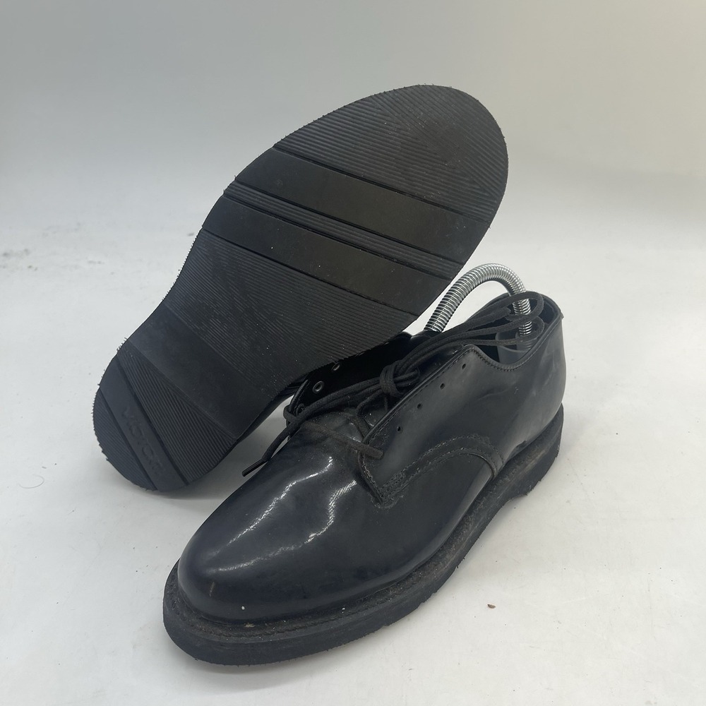 Thorogood Shoes Womens 7 M Poromeric Academy Oxford Black Leather Casual